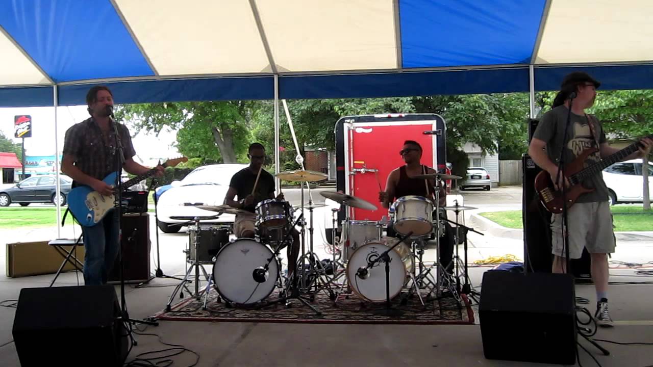 Dustin Pittsley Band - new song - Myers-Duren MDA Run - Tulsa, OK - 7/7/12