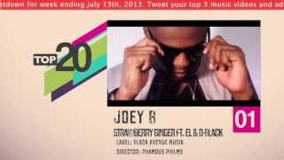 Top 20 Ghana Music Video Countdown - Week #28, 2013.