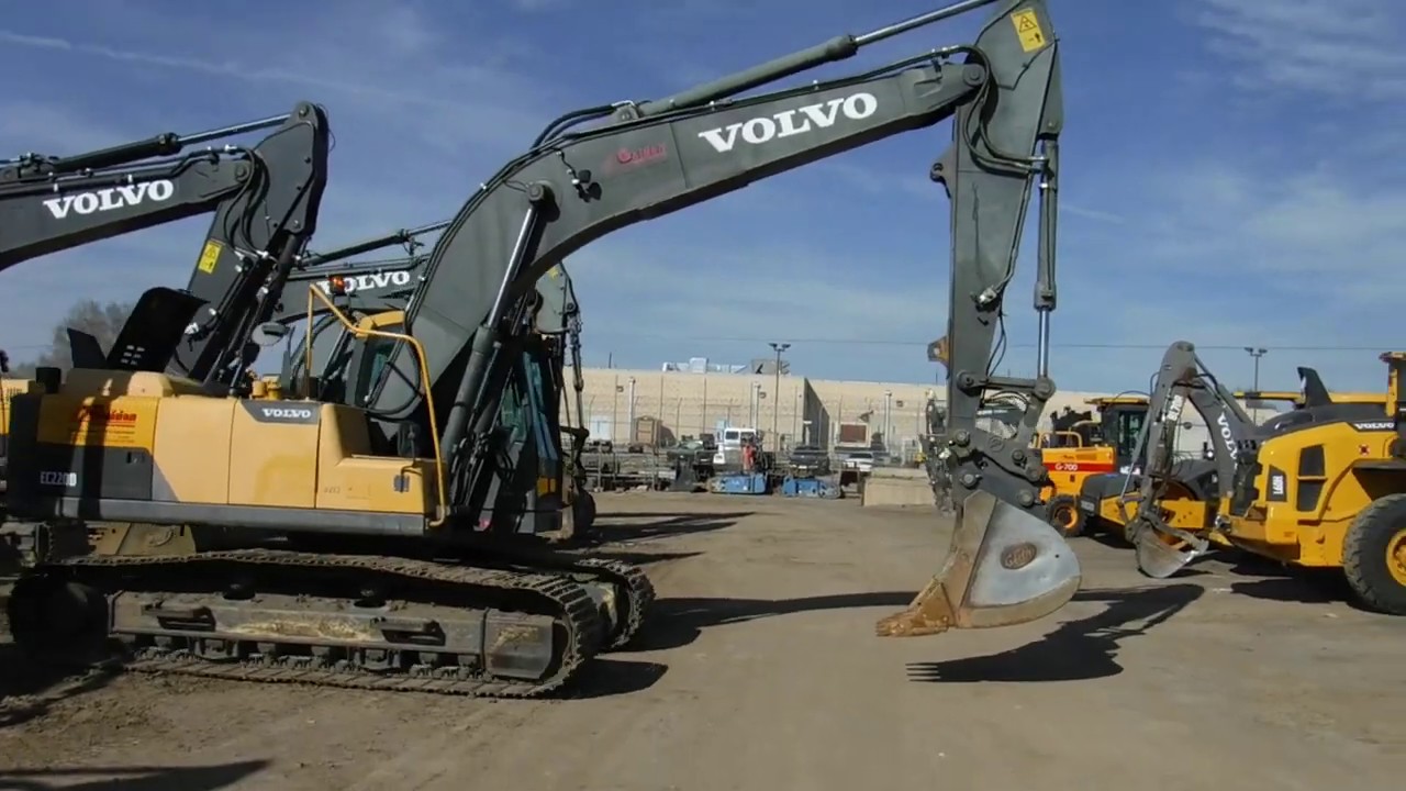 Volvo EC220 Inspection - YouTube