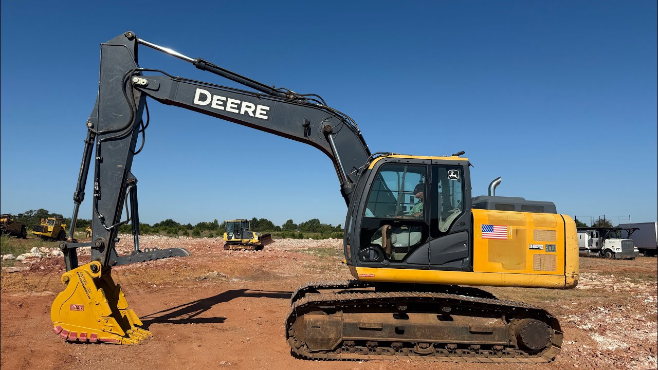 Used John Deere 160 Excavator With Hydraulic Thumb For Sale + Legal Load