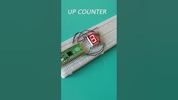 Raspberry pi pico up/down counter#shortsvideo #raspberrypi python #electronic #maker #youtubeshorts