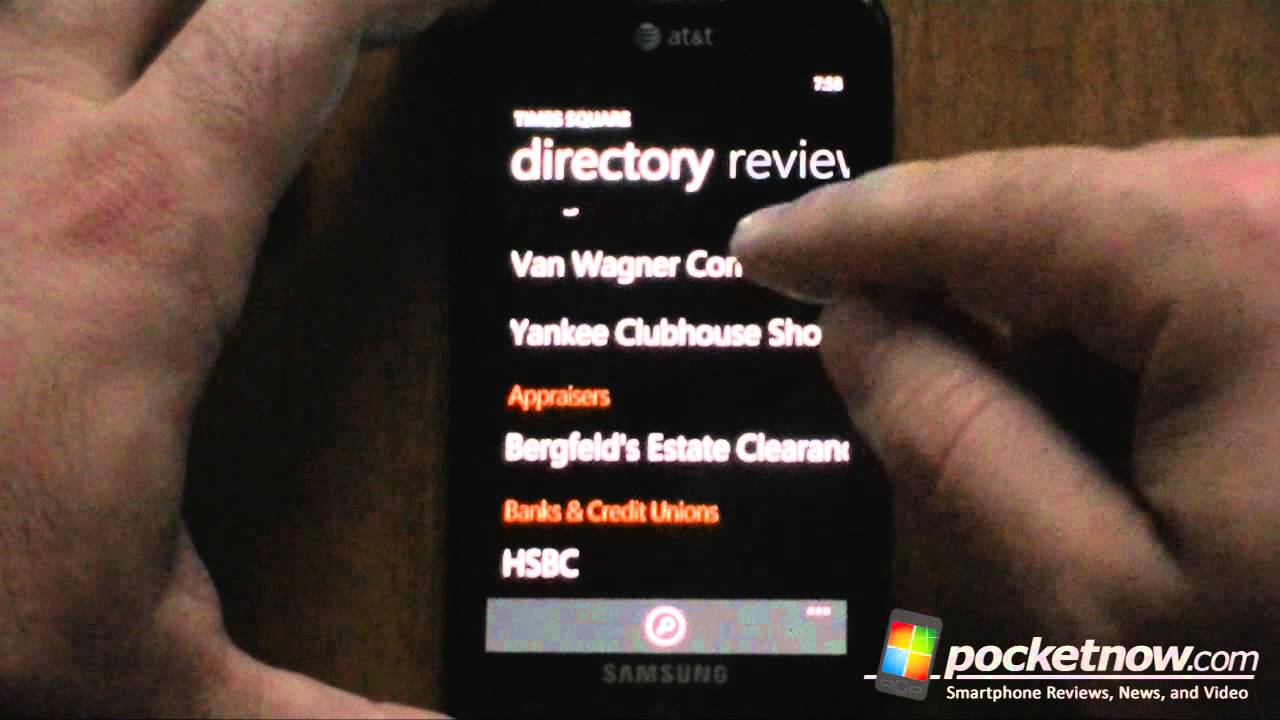 Liten demo på Bing Indoor Maps för Windows Phone Mango