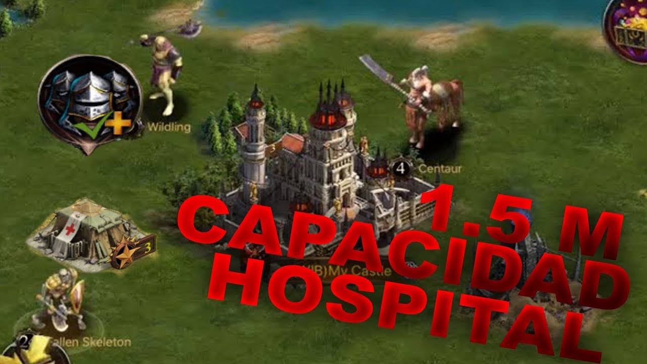 Clash of Kings - VAMOS FALAR SOBRE HOSPITAIS! Com a ajuda