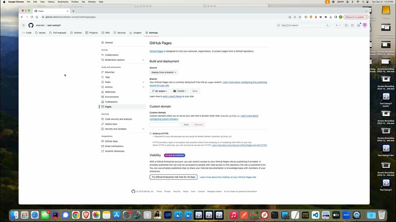 How to publish Java Swing app on GitHub pages using jDeploy and CheerpJ ...