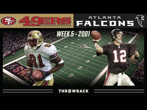 T.O. Second Half TAKEOVER! (49ers vs. Falcons 2001, Week 5)