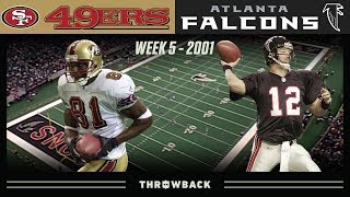 T.O. Second Half TAKEOVER! (49ers vs. Falcons 2001, Week 5)