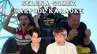 Koreans React To Carpool Karaoke with Selena Gomez