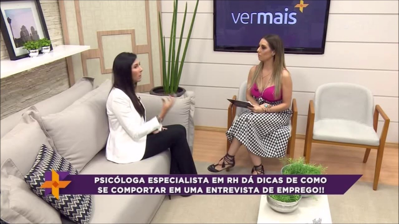 Psicóloga especialista em RH dá dicas de como se comportar em uma entrevista de emprego