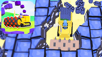 Stone Miner Gameplay - Levels 3-4 (iOS, Android) Walkthrough