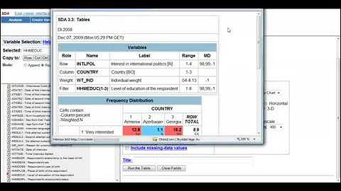Survey Documentation and Analysis SDA with South Caucasus Data   2