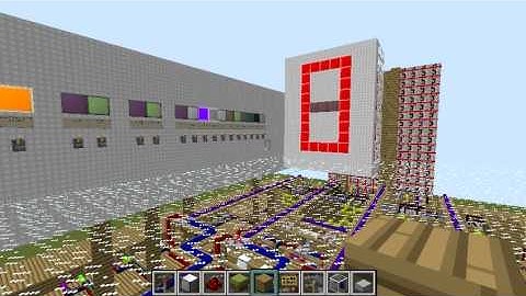 Redpower 4 bit computer Minecraft