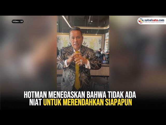 Hotman Paris Minta Maaf ke Masyarakat Makassar atas Pernyataannya di Peresmian W Super Club class=