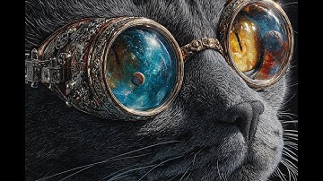 Surreal Space Cats - AI Dance Music