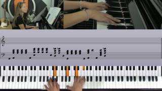 Floating - original song piano tutorial Kendra Dantes