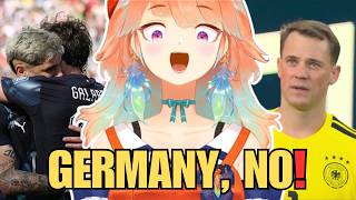 Kiara Cant Believe the Paraguay vs Germany Penalty Shootout