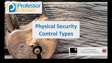 Physical Security Control Types - CompTIA Security+ SY0-401: 2.7