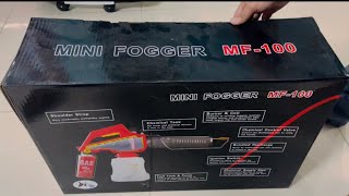 MOSQUITO MINI FOGGER | MF–100 Unboxing | DETAILS with PRICE
