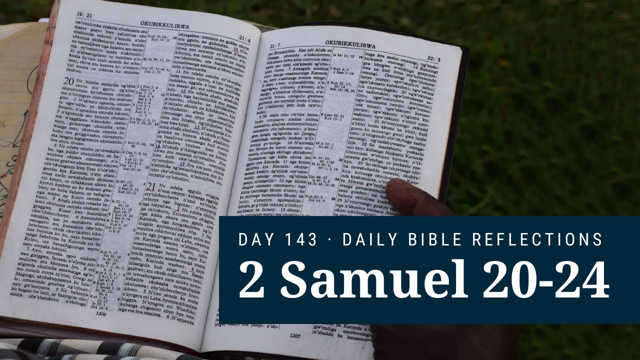 DAY 143 | 2 Samuel 20-24 | The Bible In a Year - YouTube