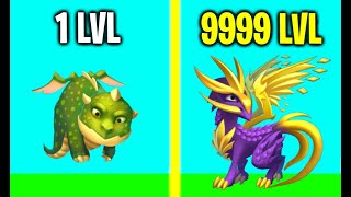 MOST STRONGEST RARE GOLDEN DRAGON EVOLUTION! All 50 Dragons Unlocked in Dragons Evolution! screenshot 1