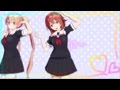 【MMD艦これ】白露と村雨で愛Dee【アニメ風】