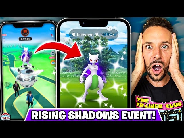 ✨Shiny Shadow Mewtwo coming to Pokémon GO Shadow Raids in Rising Shado