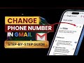 How to Change Phone Number in Gmail Account | How to Change Mobile Number in Gmail Account