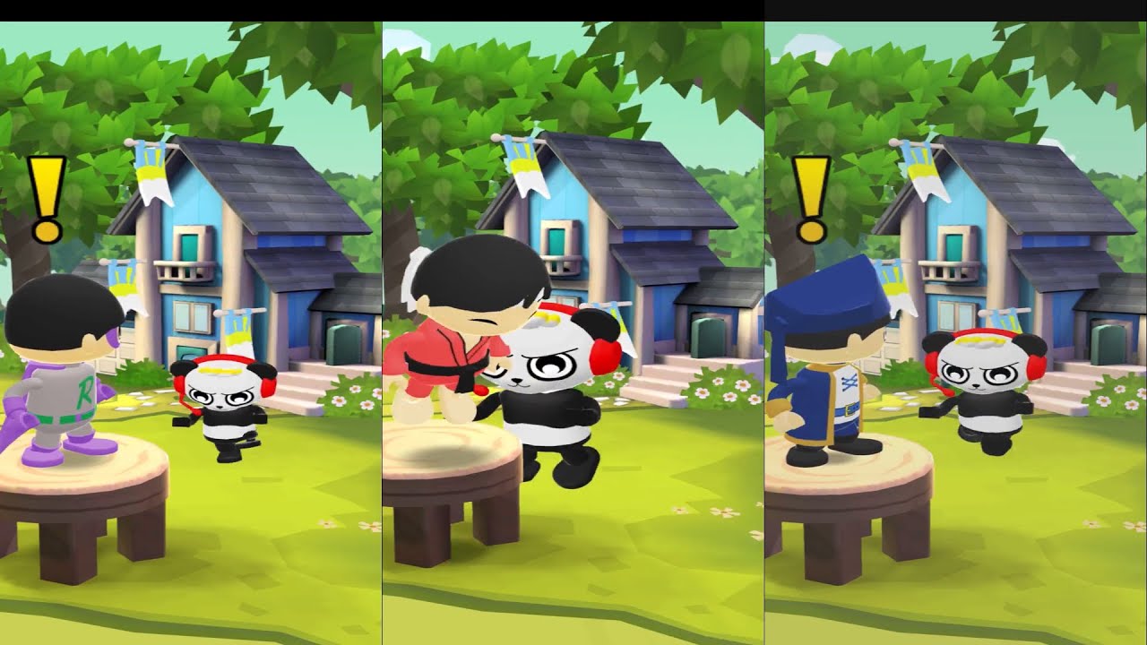 Tag With Ryan Gameplay. 3 side by side action videos from Tag With Ryan ...