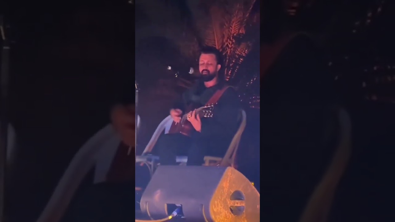 Tere bin atif Aslam live performance in Dubai  dubai  atifaslam