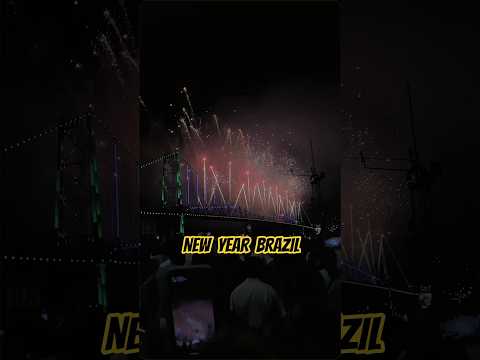 Happy New year highlights🇧🇷🎆 #brazil #newyear #ytshorts