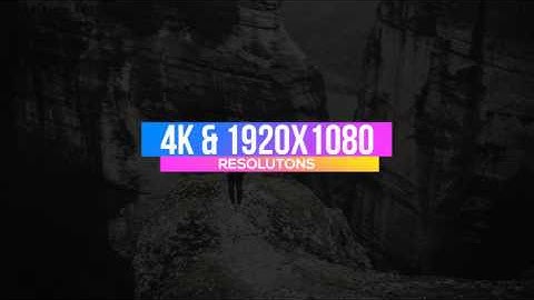 Colourful Glitch Titles 2 by honypix | VideoHive - Apple Motion Templates