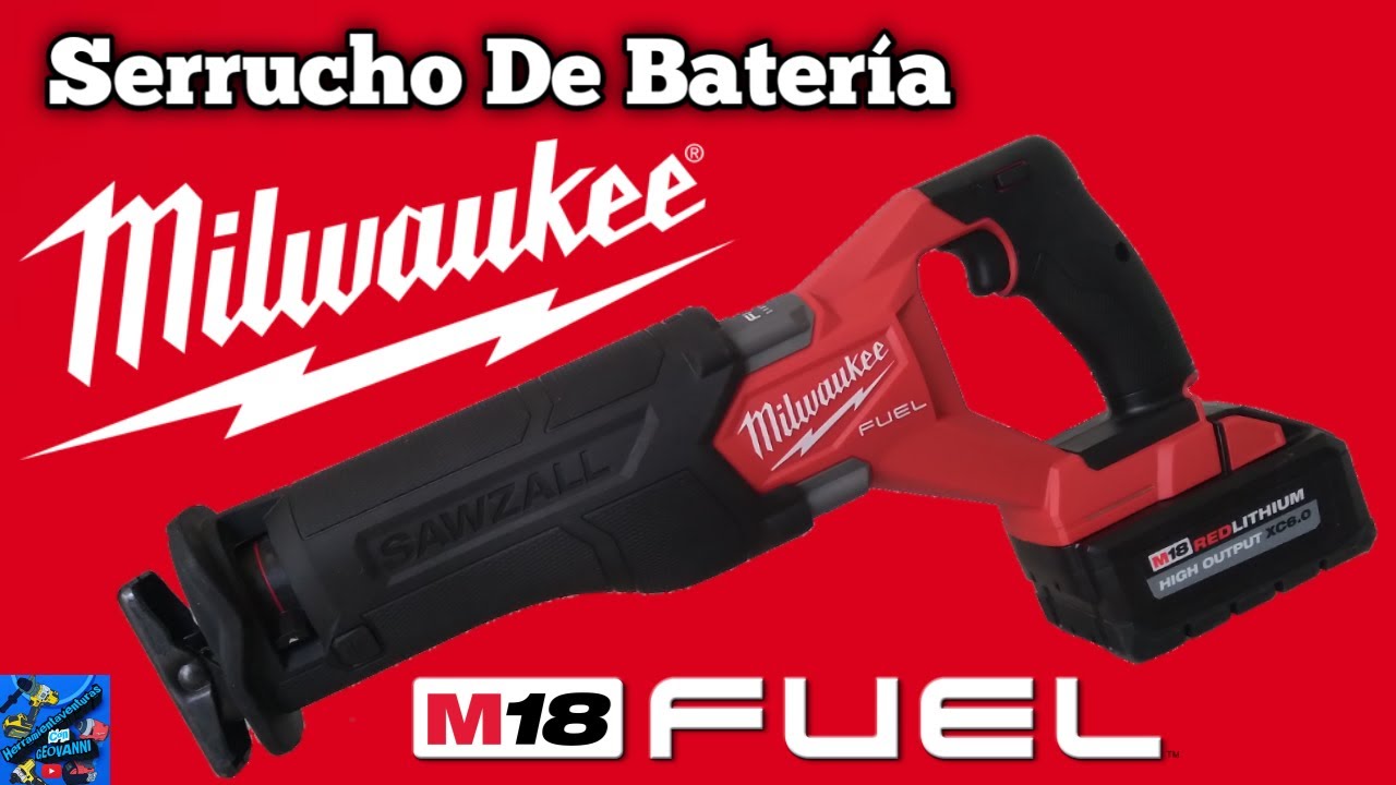 MIlwaukee M18 Serrucho De Bateria Milwaukee de 18Voltios/Fuel
