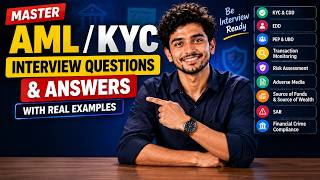 AML KYC Interview Questions and Answers for Freshers | AML KYC CDD EDD Interview Preparation 2026
