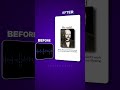 Before Vs After Trending Edit #beforeafteredit