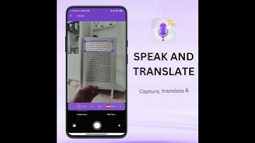 Speak and Translate app