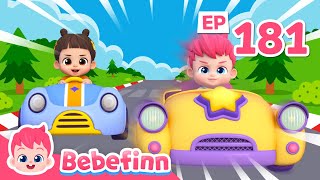 😎 Who Is Faster?ㅣBebefinn and MinjeeㅣEP181ㅣSong for KidsㅣBebefinn Nursery Rhymes