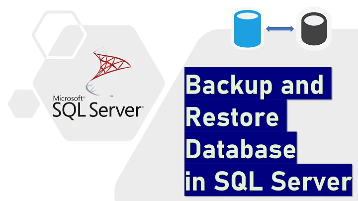 Backup and Restore Database in SQL Server