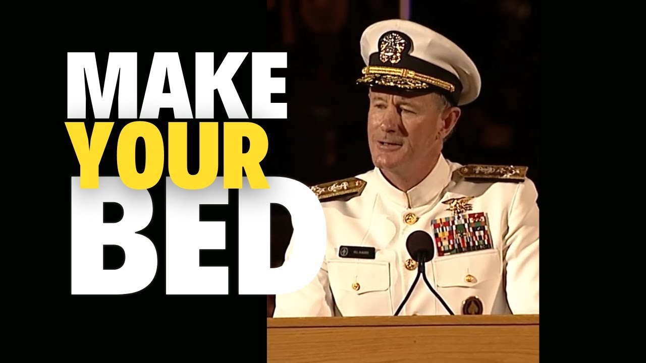 army general speech make your bed