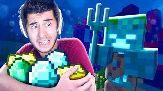 BATMIŞ GEMİDE HAZİNE BULDUM!! - AquaCraft #3