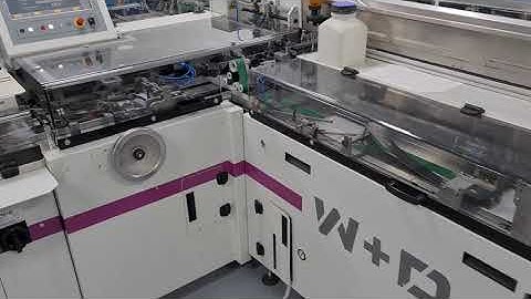 W+D (Buhrs ITM) BB300 envelope inserting system kuvertiersystem testing after complete maintenance!