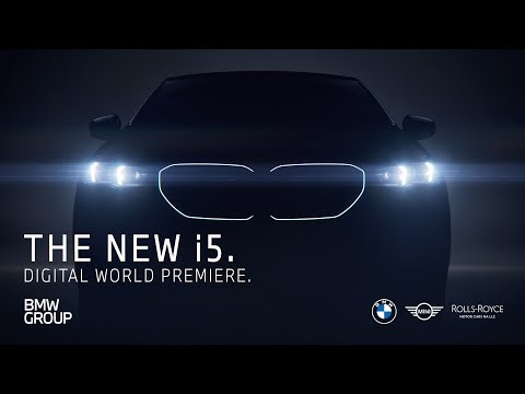 Digital World Premiere of the new BMW i5