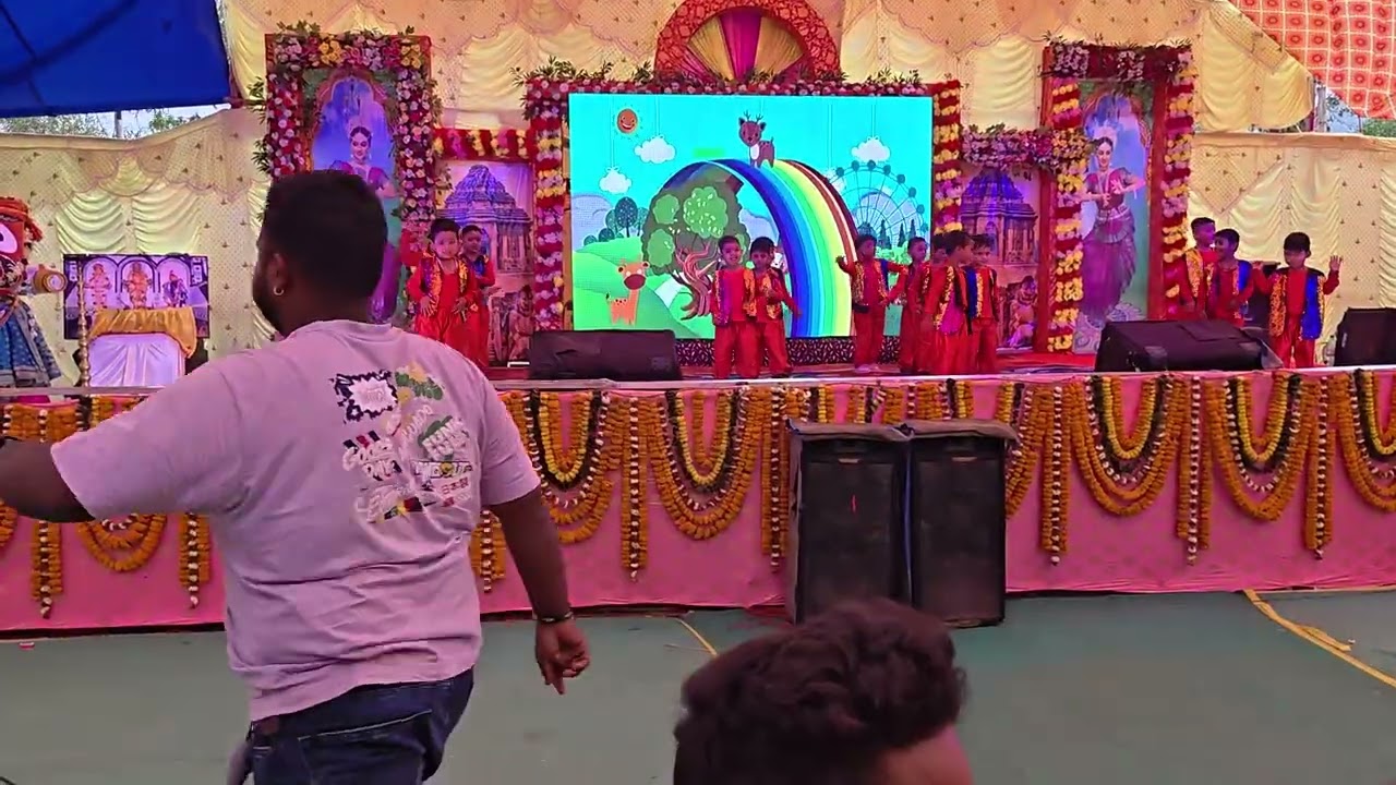 My baby school functions ST Xavier high school odagaon...