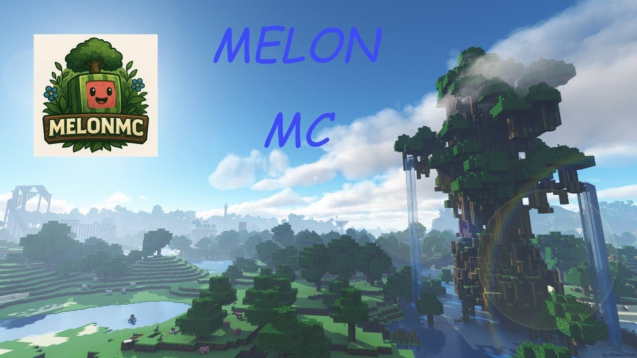 Live stream minecraft In server Melonmc - YouTube