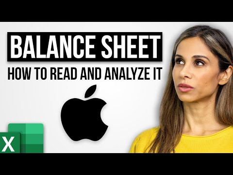 📝 How to Read and Understand a Balance Sheet (Apple in Review)