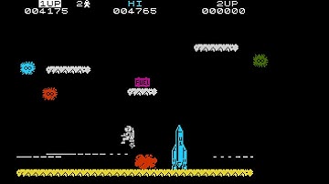Sharp MZ-800 Game: Jetpac (1988)
