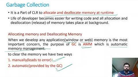 Tutorial 6: Managed vs Unmanaged Code and Garbage Collection