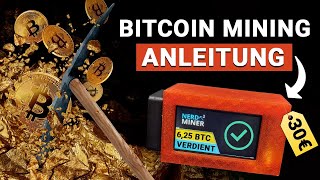 Bitcoin Mining für UNTER 40€ - NerdMiner Anleitung - Chance auf 6,25 BTC