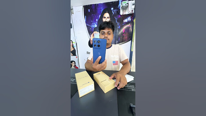 MOTO EDGE 60 STYLUS UNBOXING