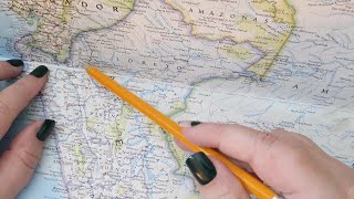 ASMR ~ Amazonas, Peru History & Geography ~ Soft Spoken Map Tracing Google Earth screenshot 5