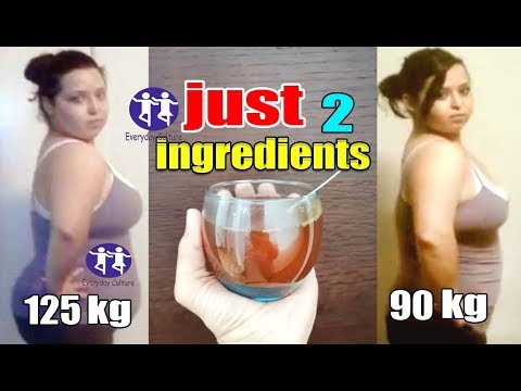 LOSE UPTO 10 LBS IN 1 DAY Doctors are Shocked! Just 2 ingredients and Drink this before bed time