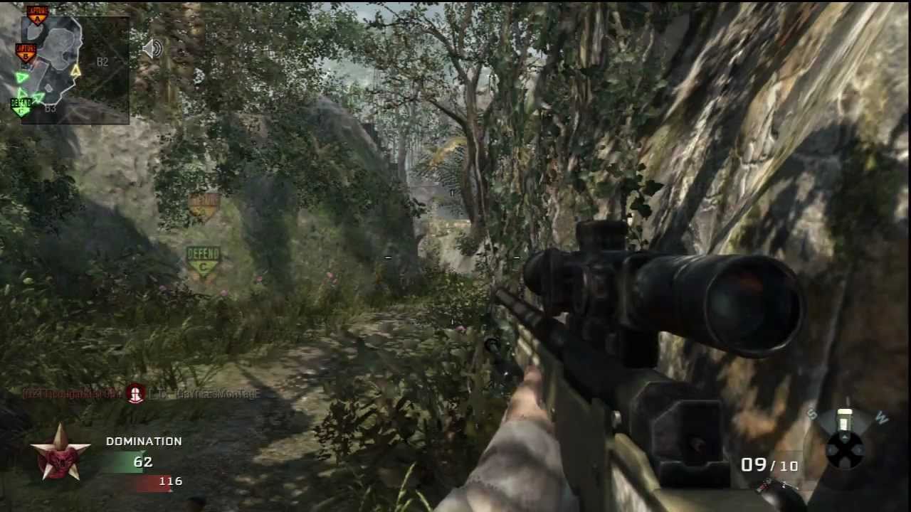 HD black ops sniper montage insane overload - YouTube